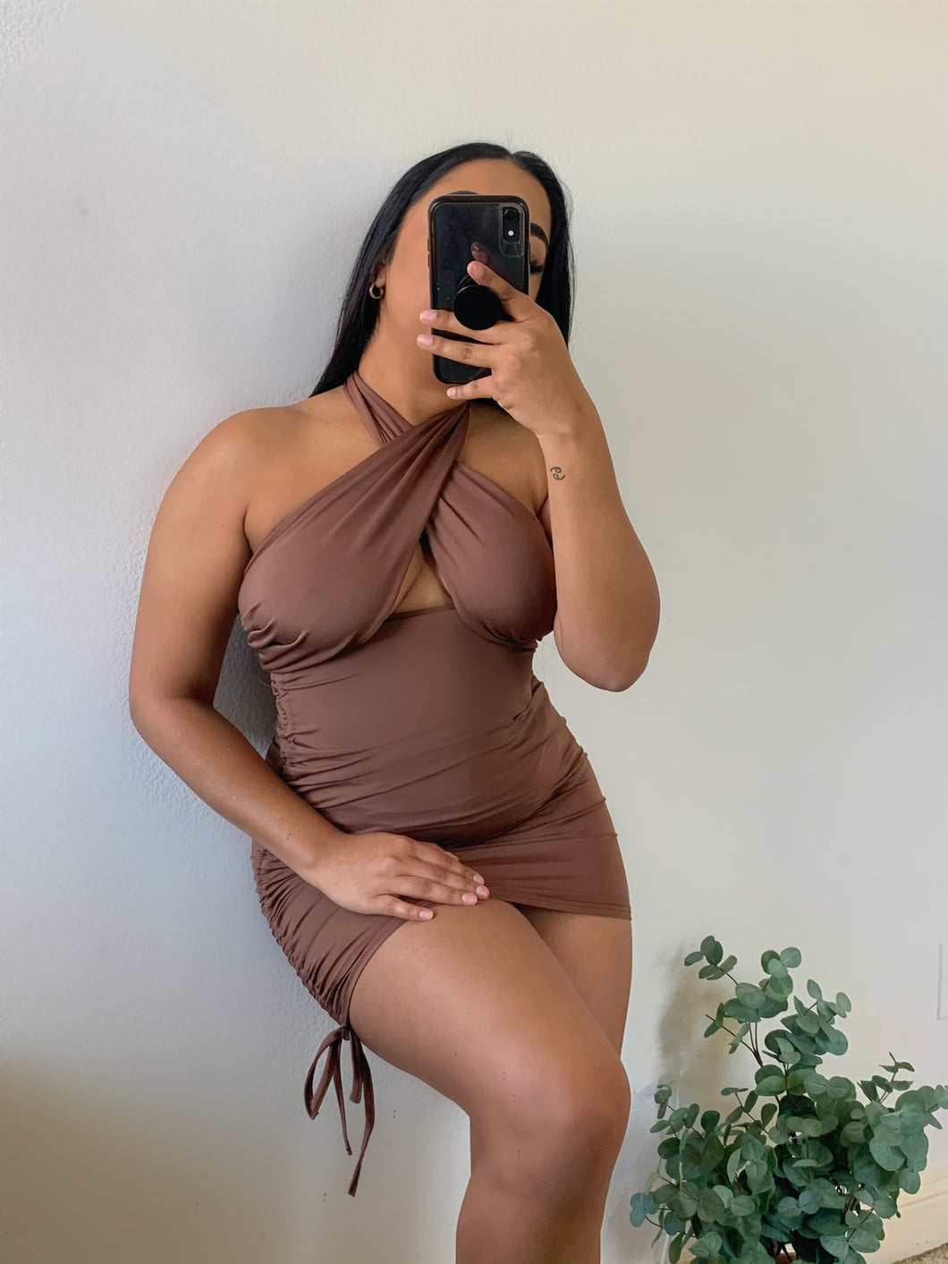 Cabo Dress (Brown)