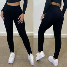 Load image into Gallery viewer, On the go leggings (black)
