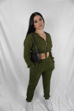Load image into Gallery viewer, Olive Lounge Set (Jacket)
